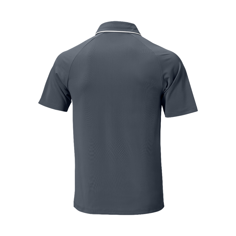 Mizuno Classic Piqu&eacute; Short Sleeve Polo Shirt Lava Smoke